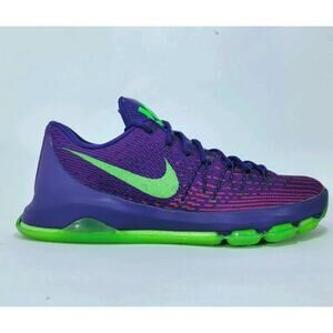 Nike KD 8 Purple Green Basketball Shoes - New Condition! Size 11.5 (SRA)